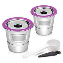 Load image into Gallery viewer, Stainless Steel Coffee Filter K Cup Baskets Reusable Coffee Capsules Dripper Compatible With Keurig 1.0 &amp; 2.0 Brewers